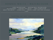 Tablet Screenshot of bonniewhite.net